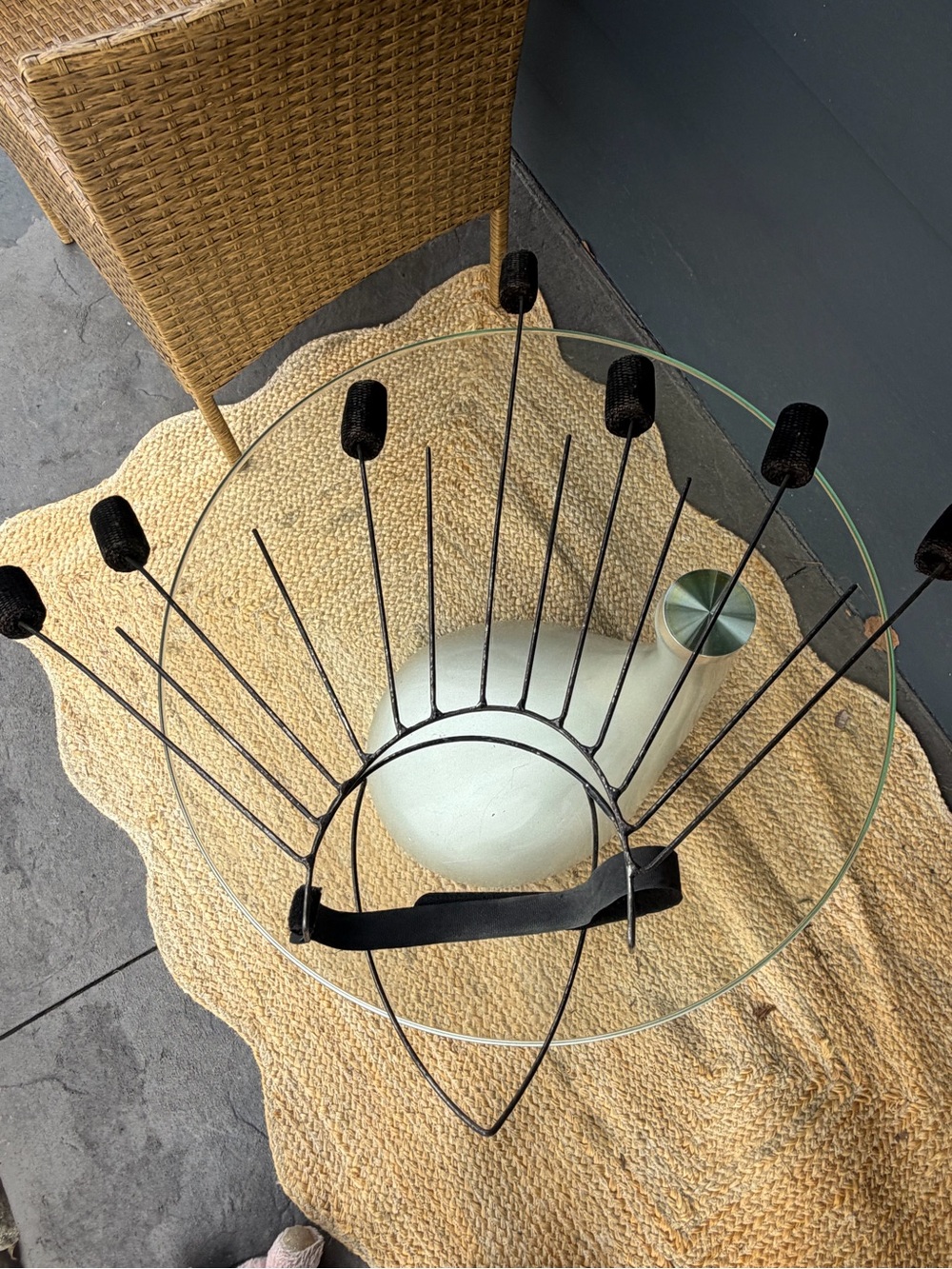 Black Wire Crown Headpiece - Stylish Women’s Hat Accessory